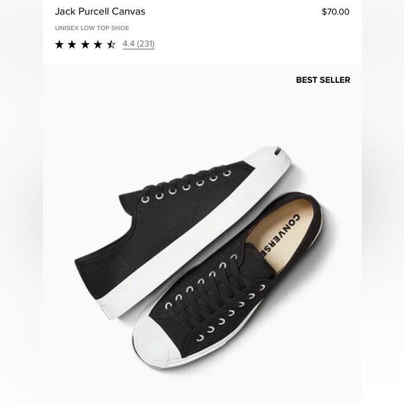 Jack Purcell Converse Size 11 - Picture 1 of 5